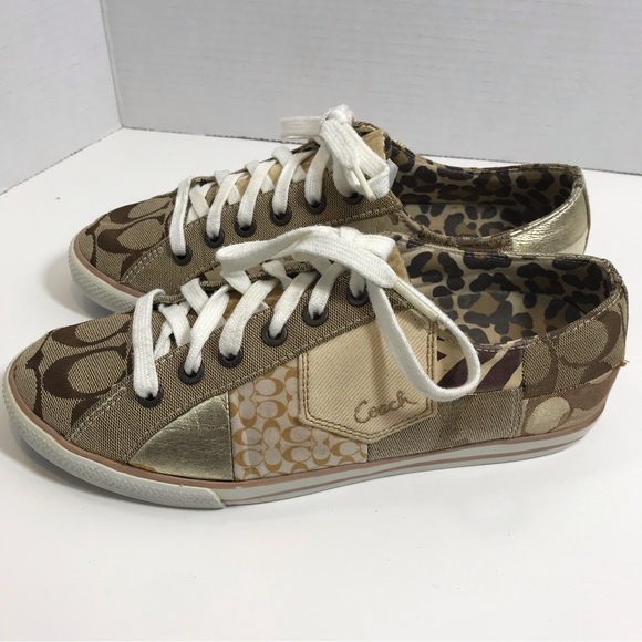 Coach Tonya Patchwork Sneakers - Picture 3 of 9